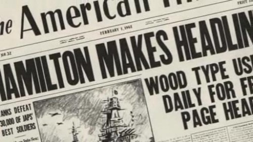 "Making Headlines" documentary: Newspaper headlines