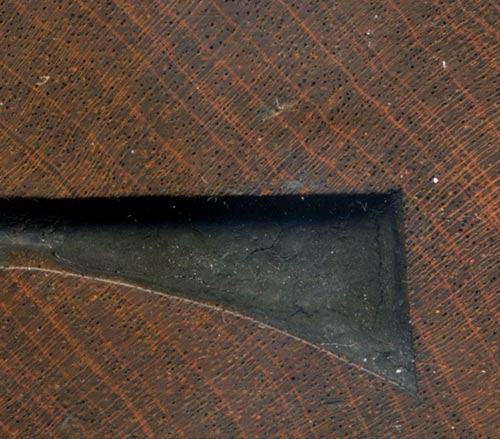 Wood type 5 detail