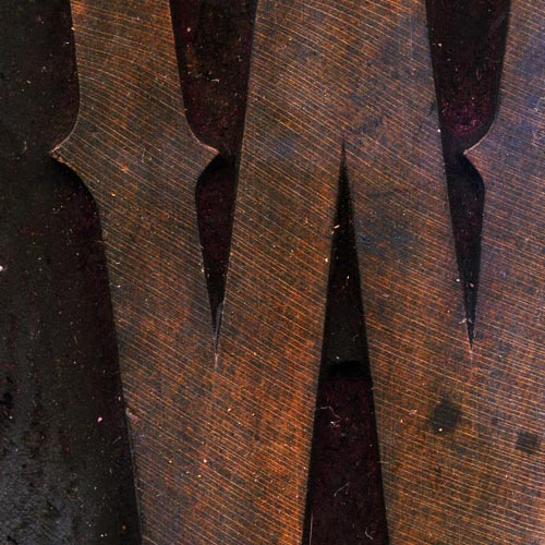 Wood type W detail