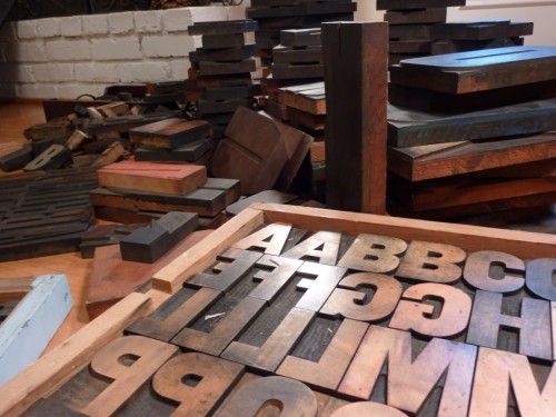 Wood type collection